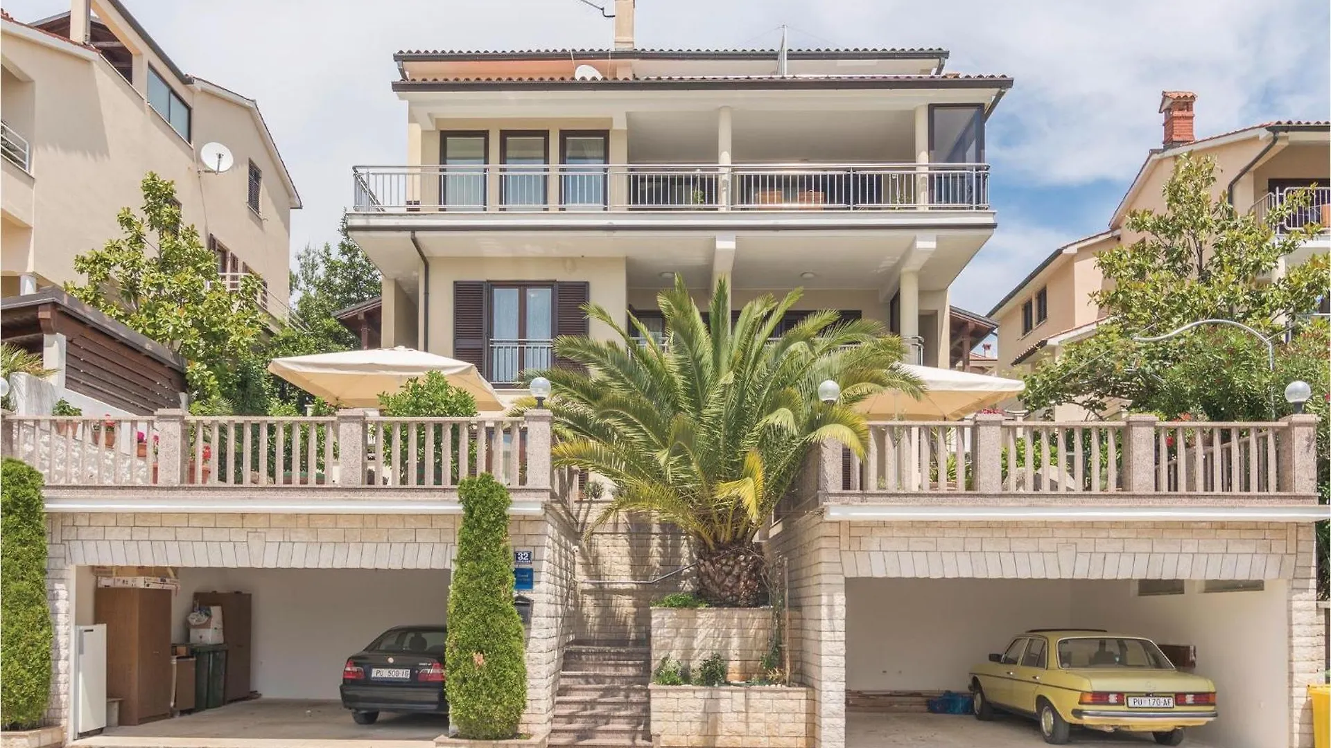 Awesome Apartment In Rabac With House Sea View